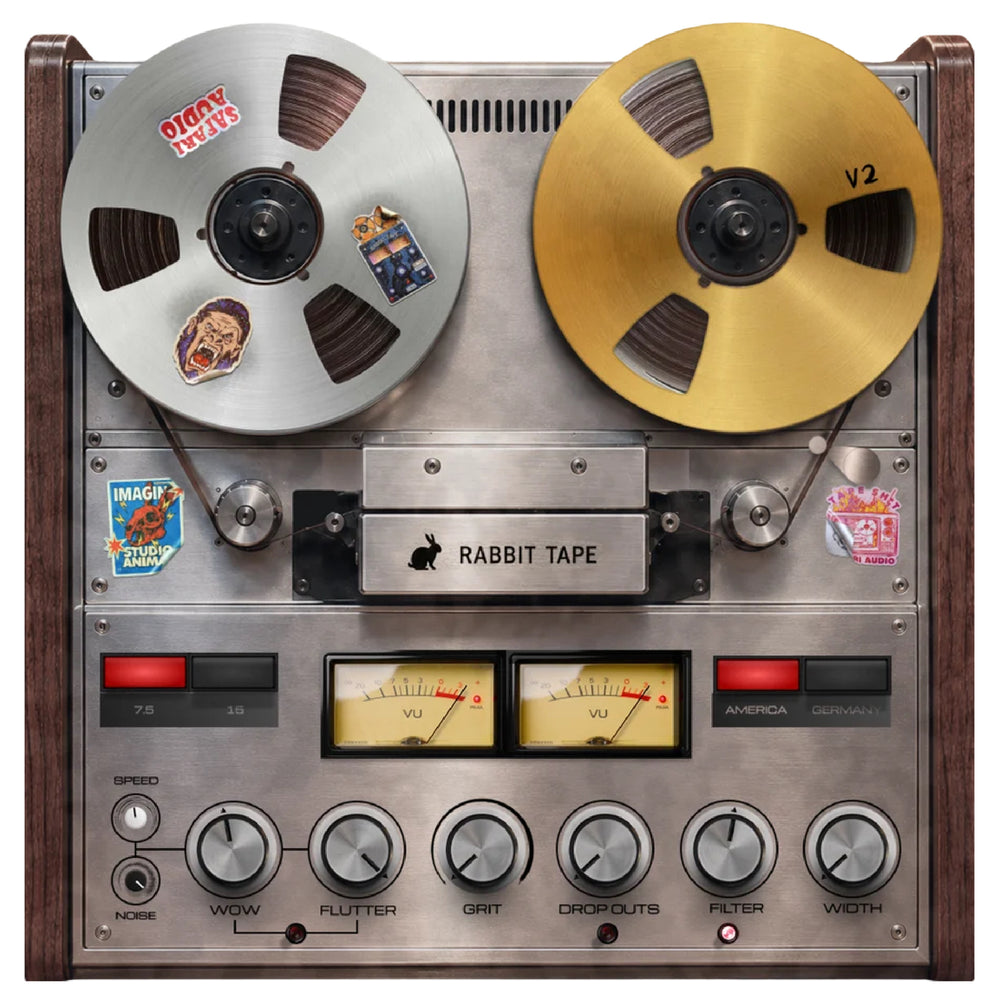 Safari Pedals Rabbit Tape V2 Vintage Modulation, Warmth And Tape Saturation Plugin