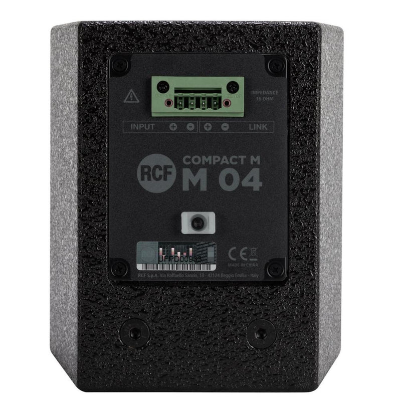 RCF Compact M 04 Two-Way Passive Speaker System 4 Inch