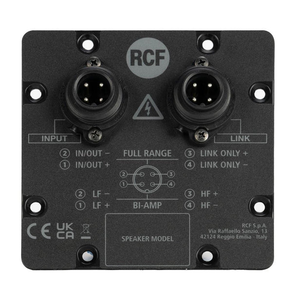 RCF PNL IN-OUT AMPHENOL Input Panel With Amphenol IP67