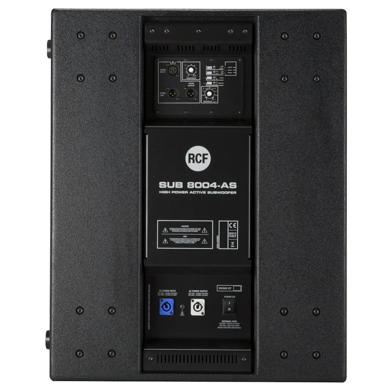 RCF SUB 8004-AS Bass Reflex 18 Inch Active Subwoofer