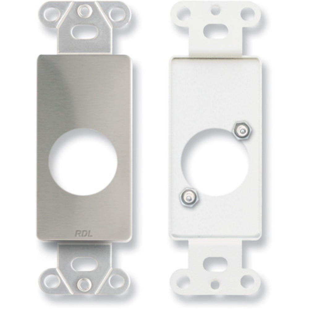 Plaque simple RDl DS-D1 - Inox 