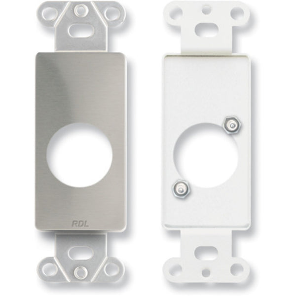 Plaque simple RDl DS-D1 - Inox 