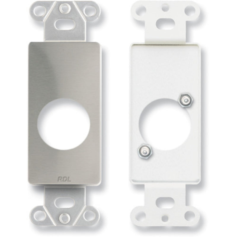 Plaque simple RDl DS-D1 - Inox 