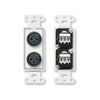 RDL D-XLR2F Dual XLR 3-pin Female Jacks