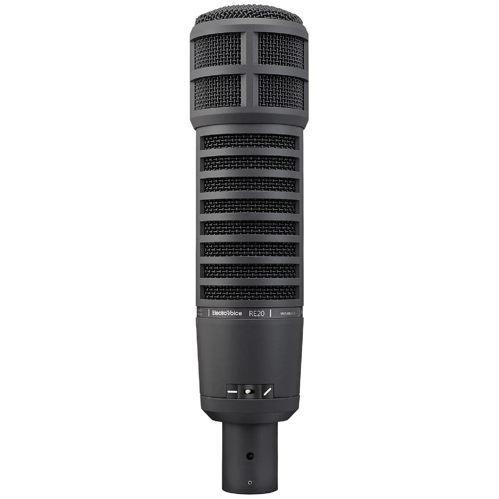 Microphone de studio dynamique cardioïde Electro-Voice RE20 Noir