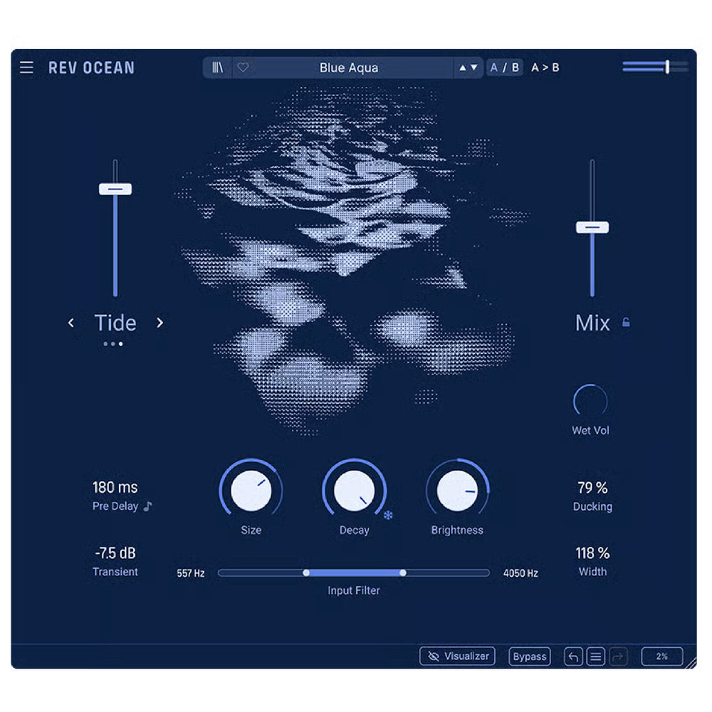Arturia Rev OCEAN - Tidal Reverb
