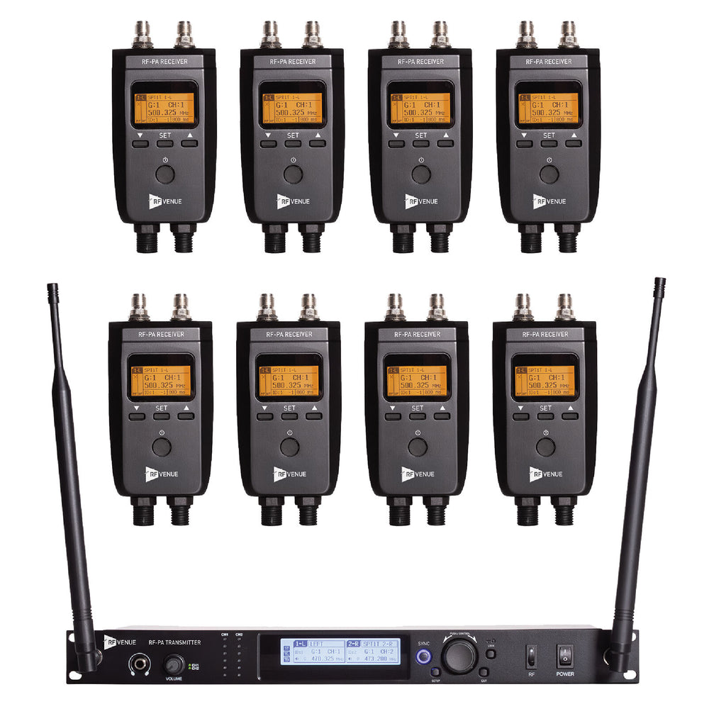RF Venue RF-PA-8PACK RF PA Extension Kit 8 Pack