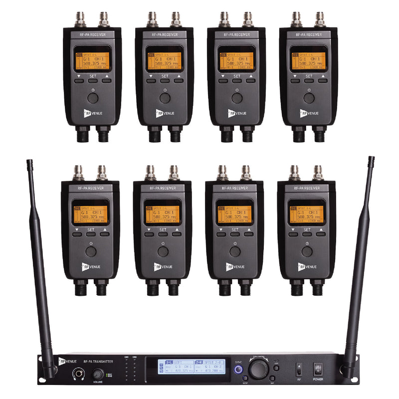 RF Venue RF-PA-8PACK RF PA Extension Kit 8 Pack