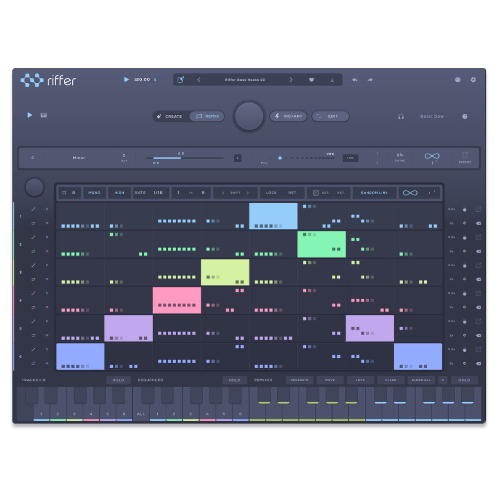 Audiomodern Riffer 4 - The Creative MIDI Sequencer