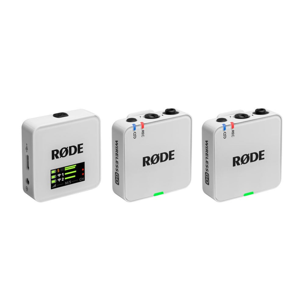 Rode Wireless GO (Gen 3) Compact Wireless Microphone White
