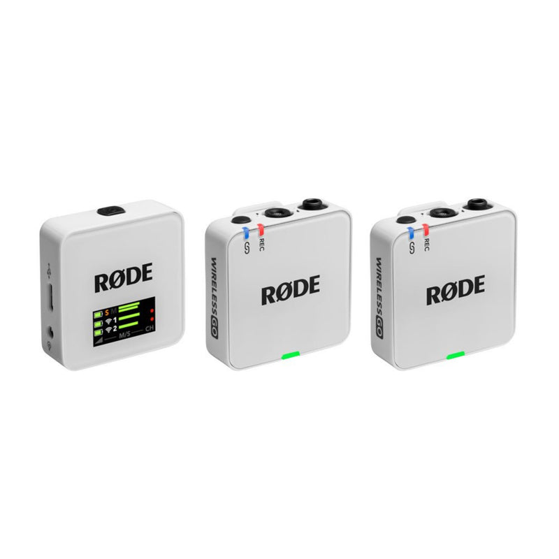 Rode Wireless GO (Gen 3) Compact Wireless Microphone White