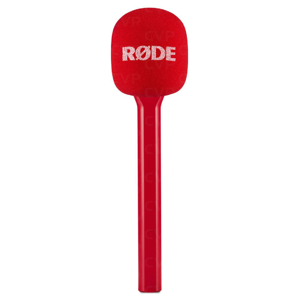 Rode Interview GO Handheld Mic Adapter for Wireless Clip-On Transmitter - Red