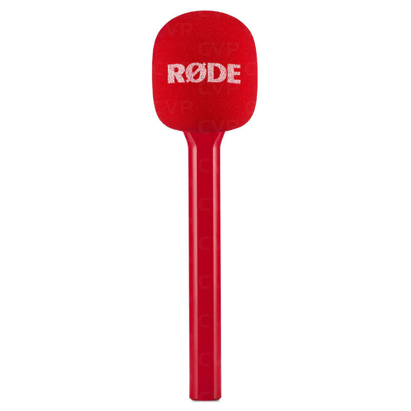 Rode Interview GO Handheld Mic Adapter for Wireless Clip-On Transmitter - Red