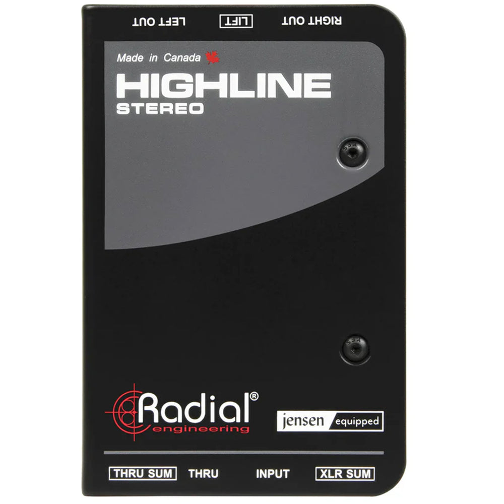 Radial Highline Stereo Passive Line Isolator