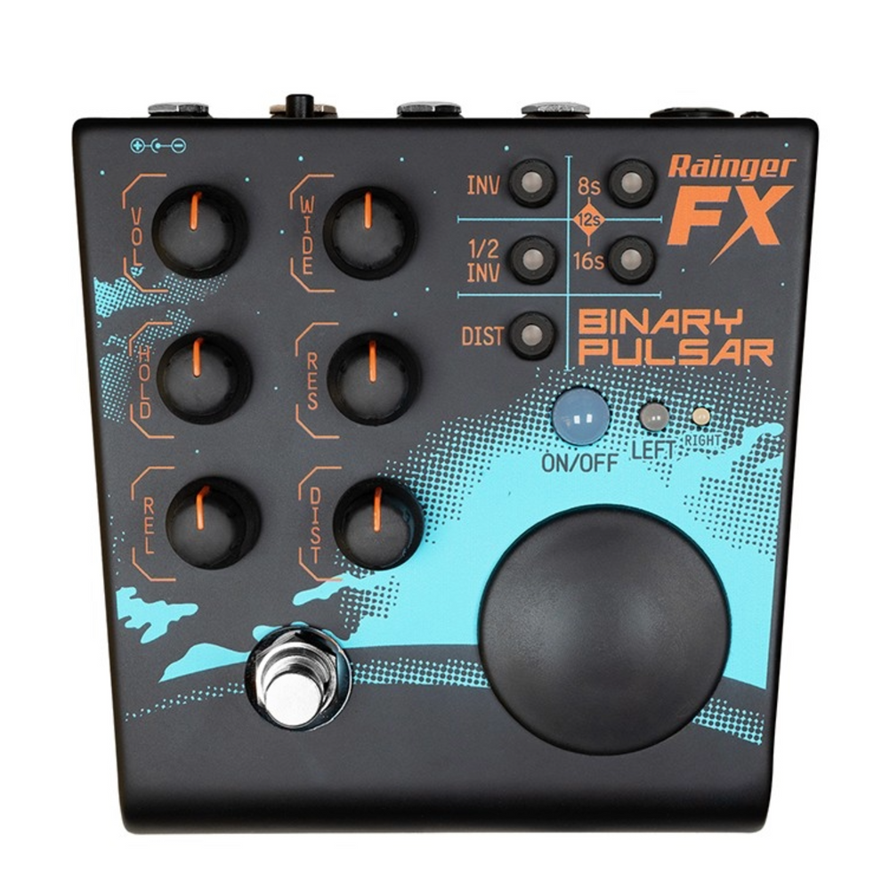 Rainger FX Binary Pulsar Stereo Sidechainer, Panner, Tremolo