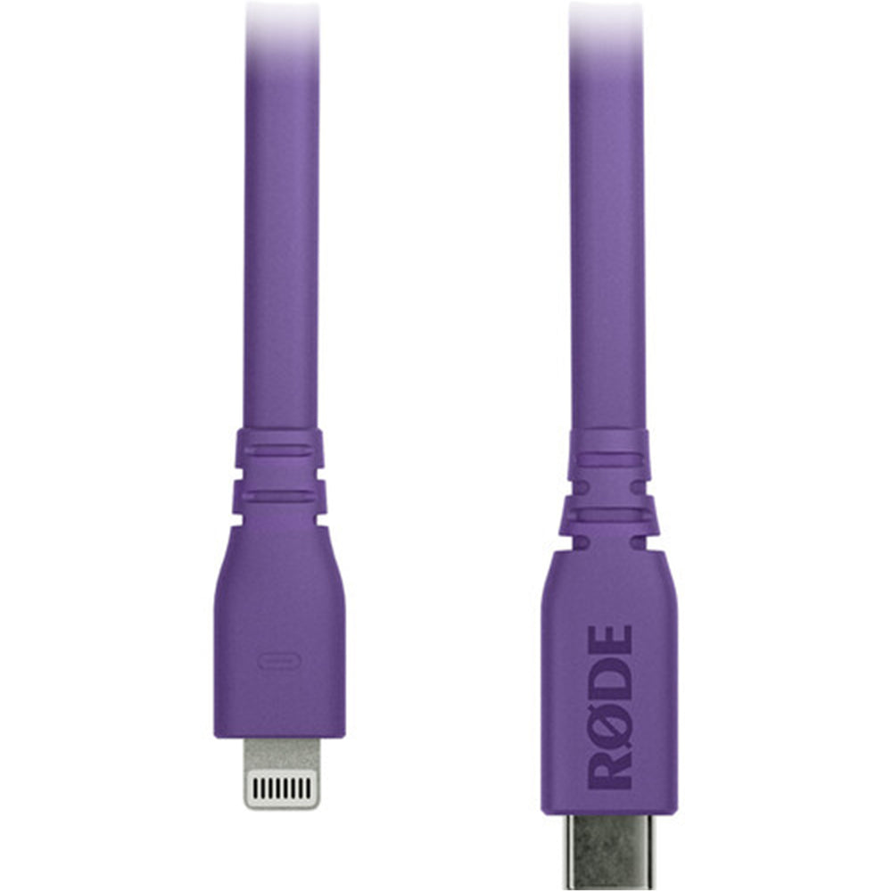 Pu Rode Rode SC19-PU 1.5m-long USB-C to Lightning Cable (Purple)