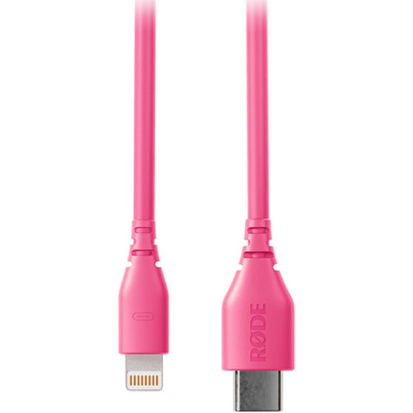 Rode SC21-P 300mm Lightning to USB-C Cable (Pink)