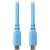 Câble USB-C vers USB-C SuperSpeed ​​Rode SC27-B de 2 m (bleu)