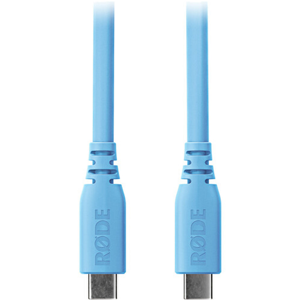 Câble USB-C vers USB-C SuperSpeed ​​Rode SC27-B de 2 m (bleu)