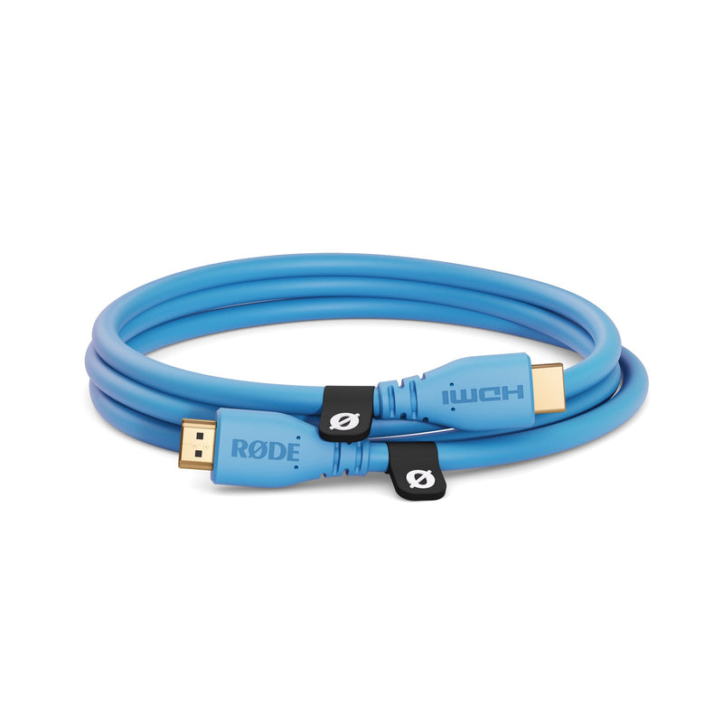 Rode 1.5M - 2.0 HDMI Premium Cable, (dia 6mm) - Blue