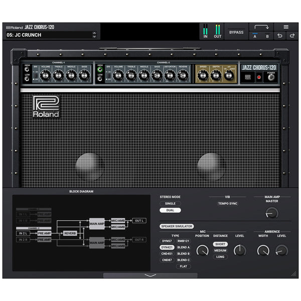 Roland JC-120 Key