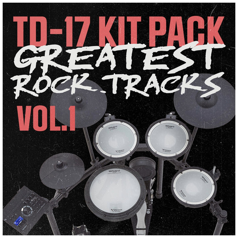 Roland TD-17 Kit Pack: Greatest Rock Tracks Vol. 1