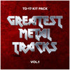 Roland TD-17 Kit Pack: Greatest Metal Tracks Vol. 1