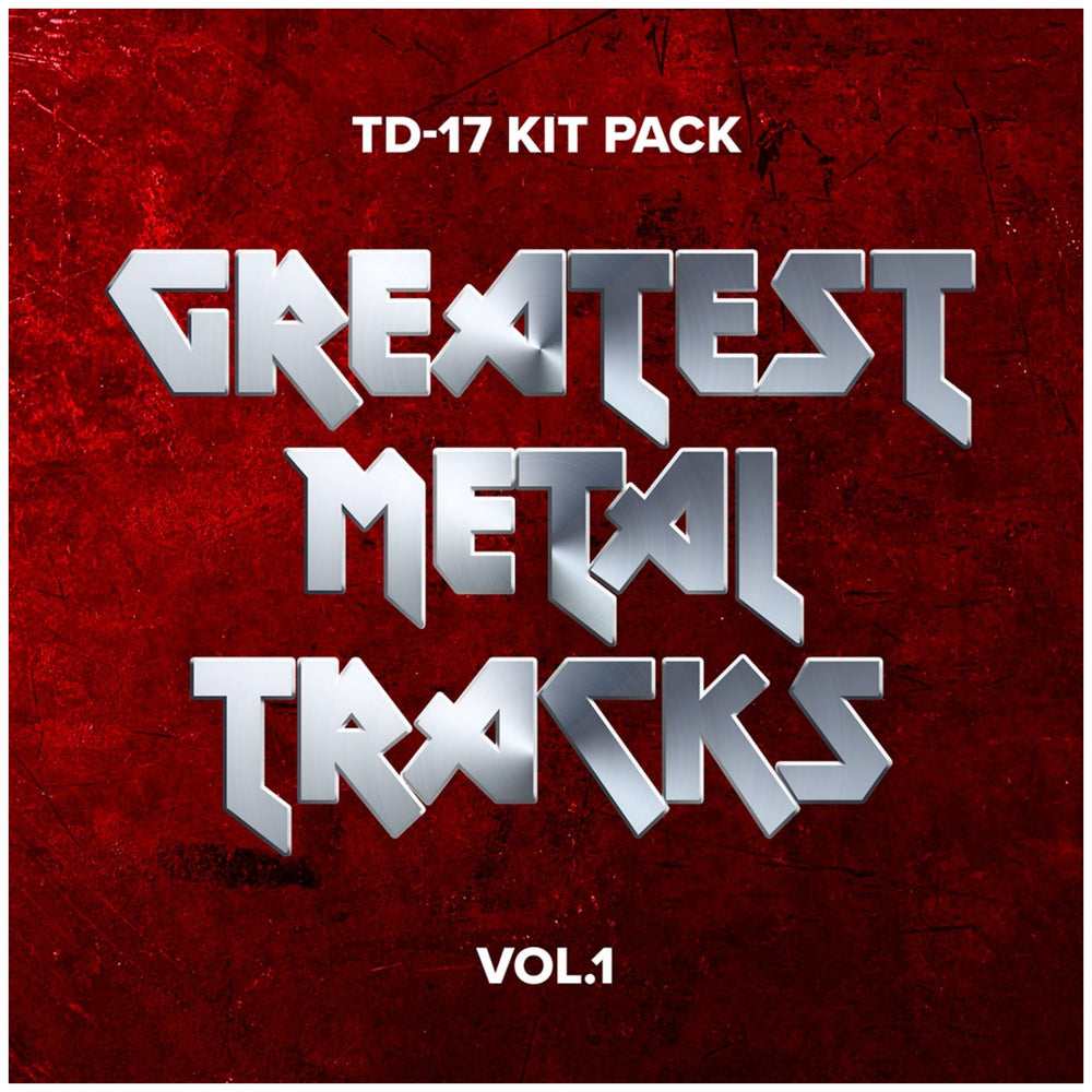 Roland TD-17 Kit Pack: Greatest Metal Tracks Vol. 1