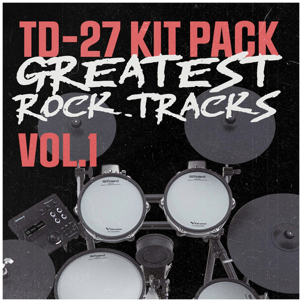 Roland TD-27 Kit Pack: Greatest Rock Tracks Vol. 1