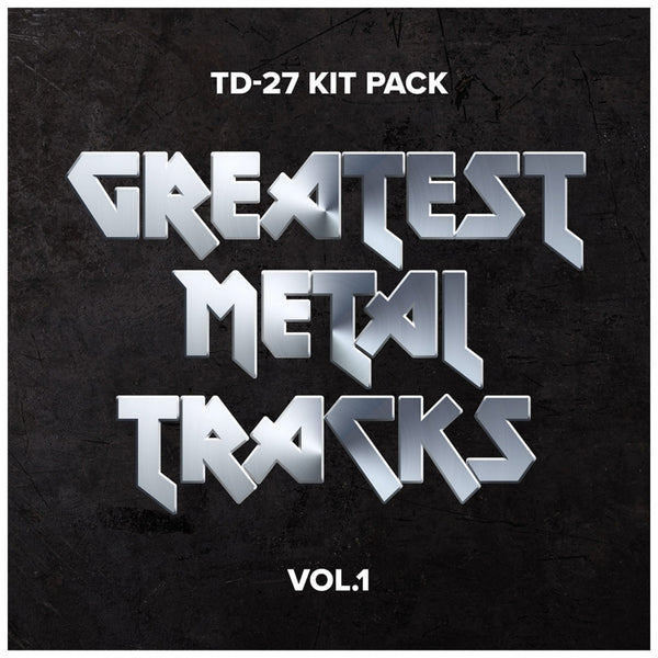 Roland TD-27 Kit Pack: Greatest Metal Tracks Vol. 1
