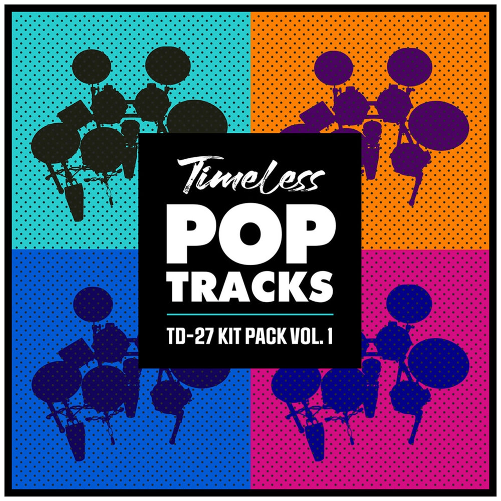 Roland TD-27 Kit Pack: Timeless Pop Tracks Vol. 1