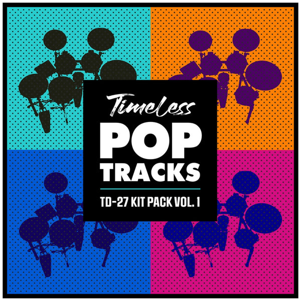 Roland TD-27 Kit Pack: Timeless Pop Tracks Vol. 1