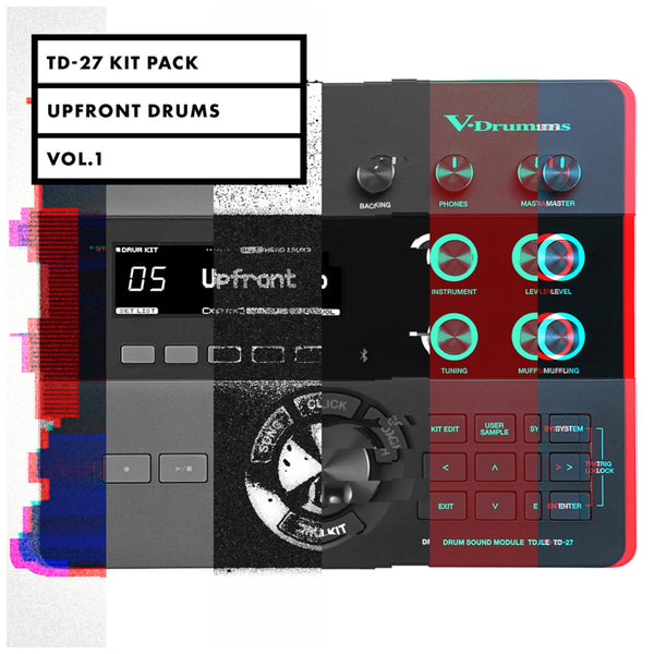 Roland TD-27 Kit Pack: Upfront Drums Vol. 1