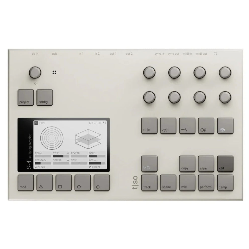 Torso Electronics S4 échantillonneur sculpteur - Blanc