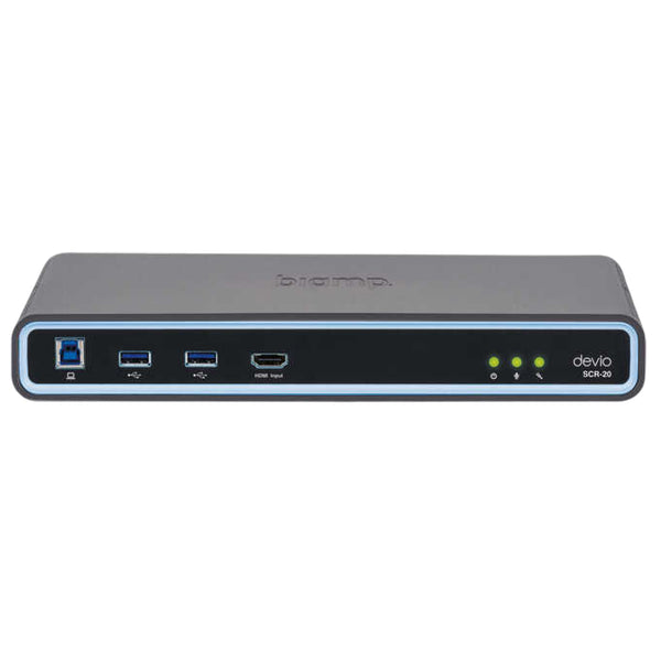 Biamp Devio SCR-20CX Hub + Ceiling Mic