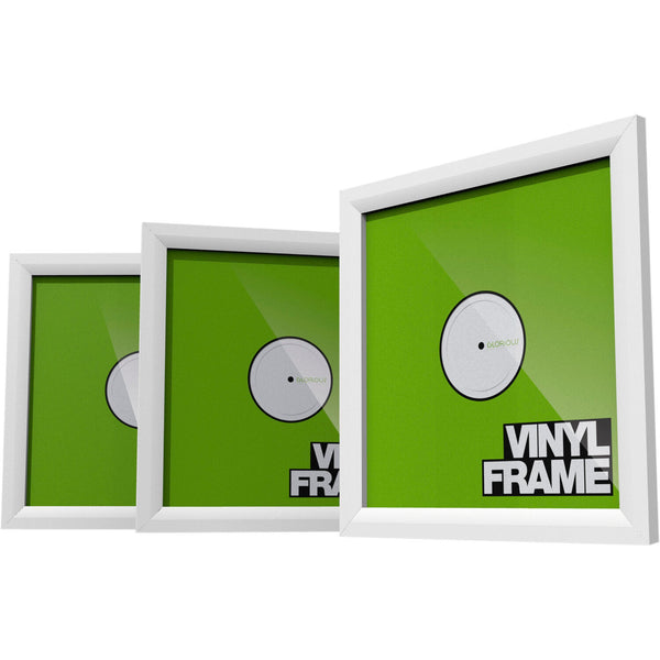 Ensemble de cadres en vinyle Glorious 12 pouces blanc