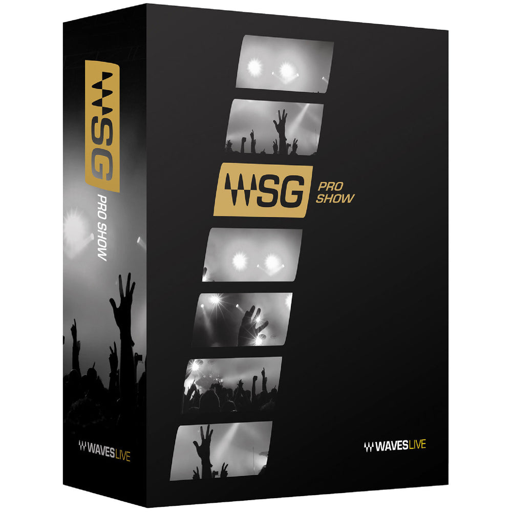 Waves Pro Show Bundle With 160+ Plugins for SoundGrid Systems
