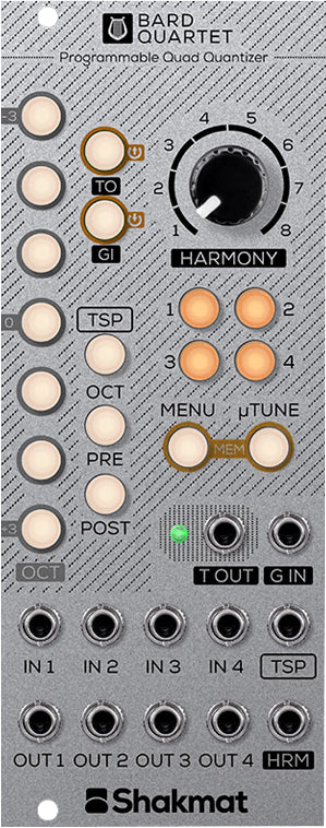 Shakmat Modular Bard Quartet Assembled