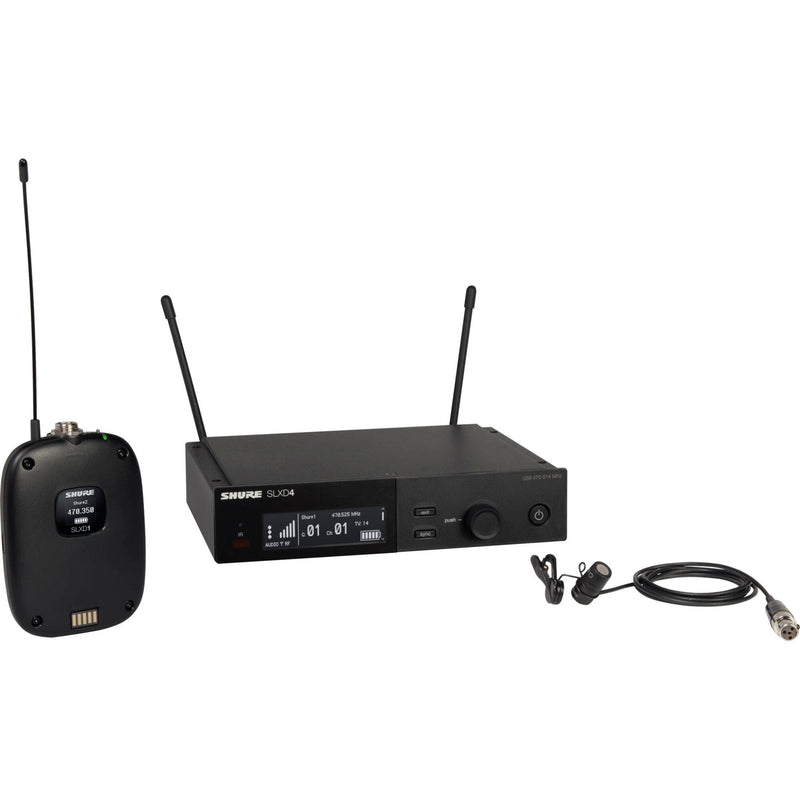 Shure SLXD14/85M-H55 Digital Wireless System WL185m Mic H55