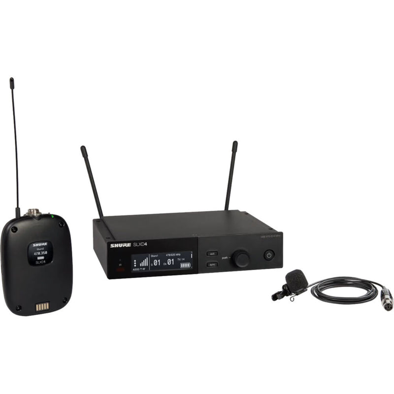 Shure SLXD14/85M-J52 Digital Wireless System WL185m Mic J52