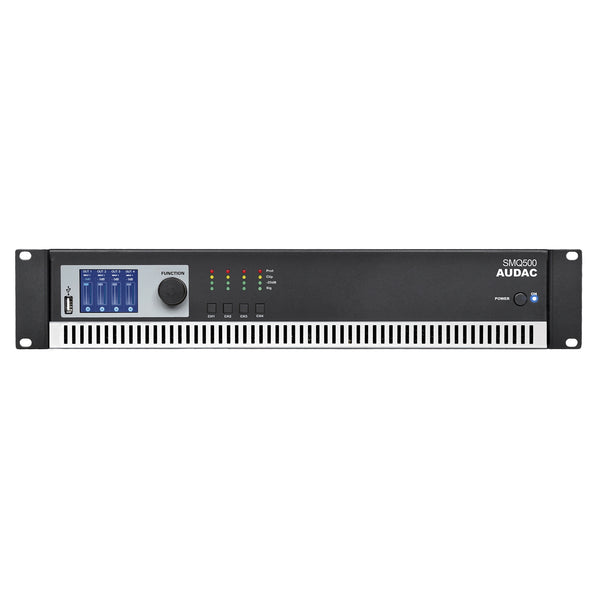 Audac ADC-SMQ500 - WaveDynamics Power Amplifier 4 x 500W
