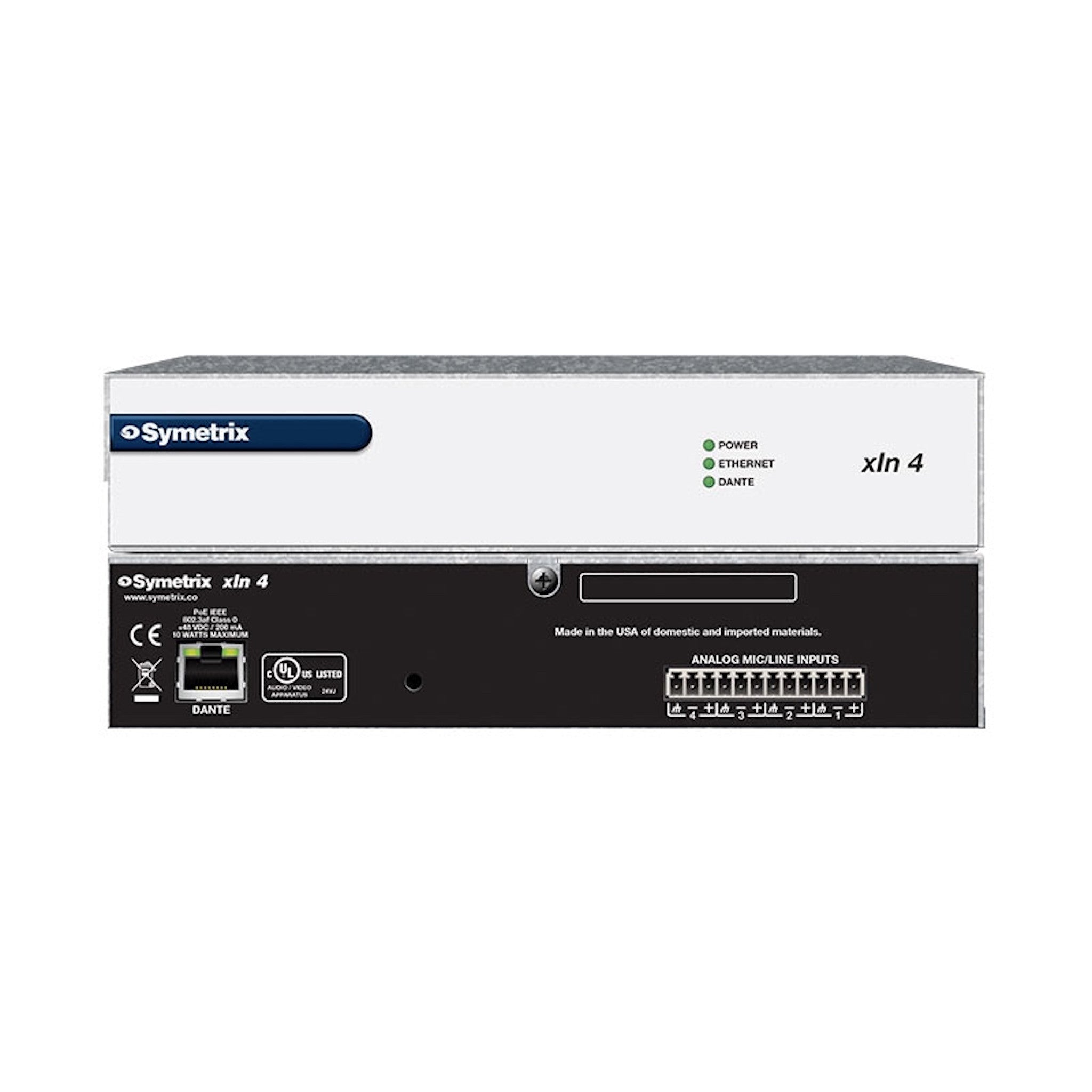 Symetrix DANTE XIN 4 Audio Expander