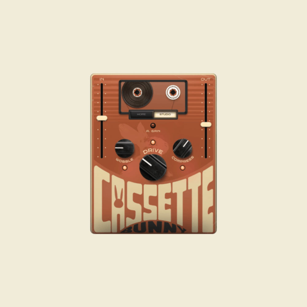 Safari Pedals Cassette Bunny - Distorsion de bande chaleur lofi