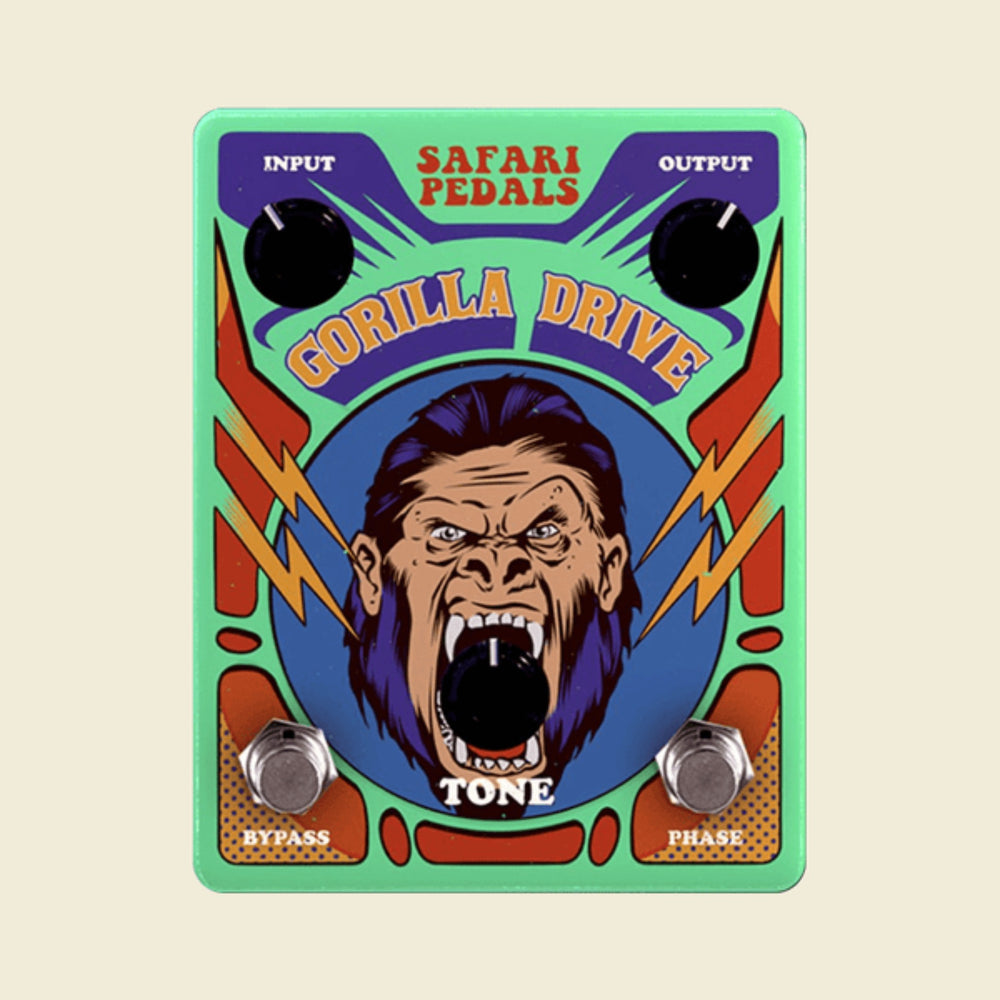 Safari Pedals Gorilla Drive - Warm analog saturation in a plugin