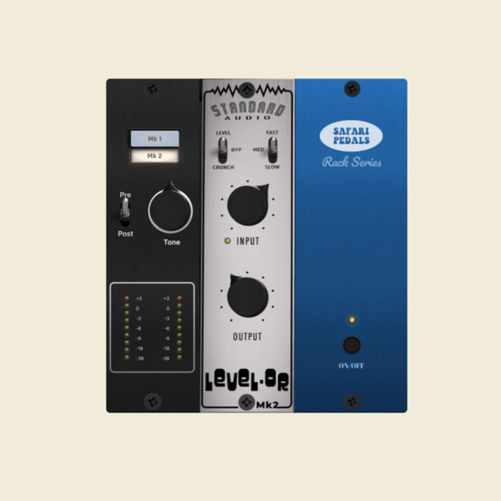 Pédales Safari Niveau audio standard