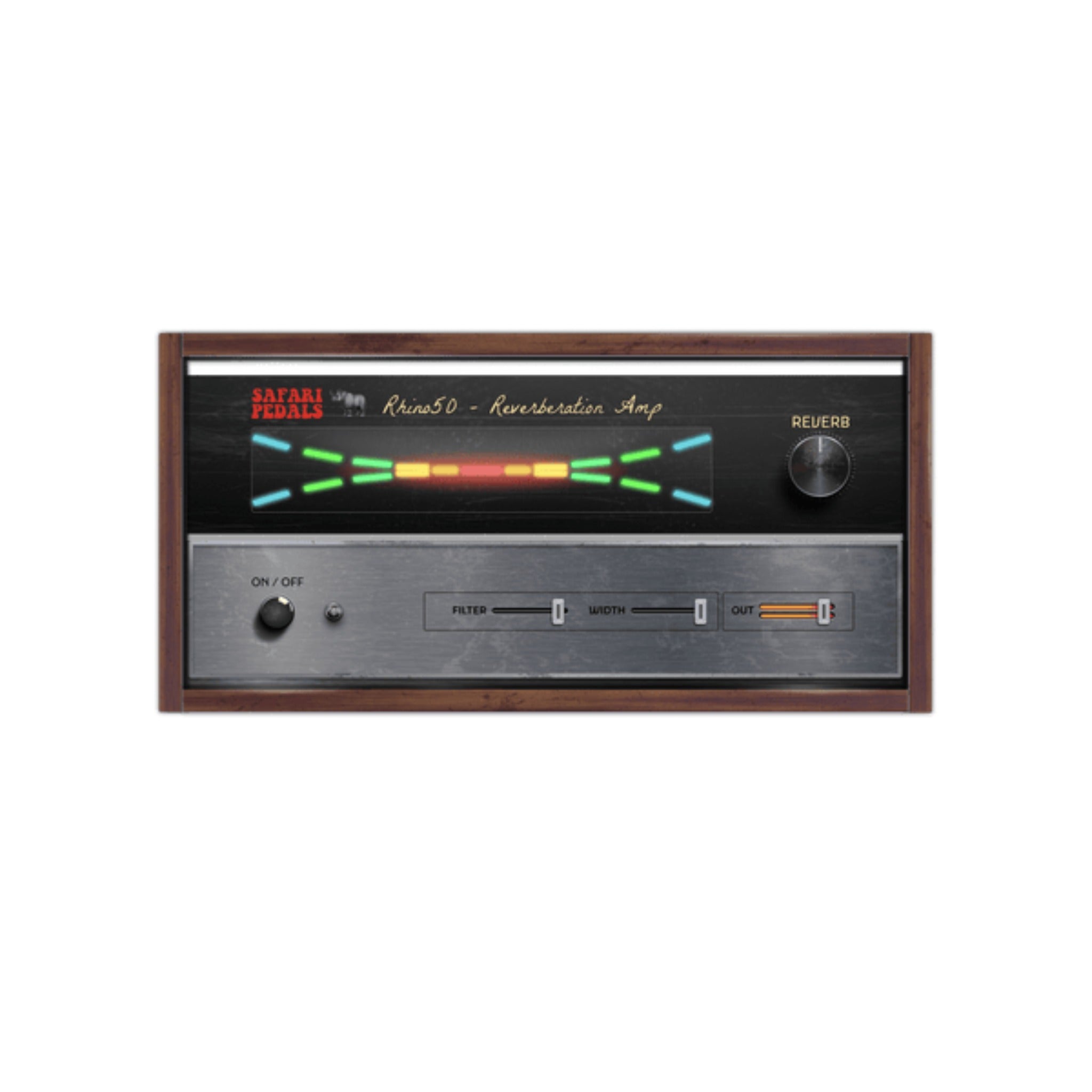 Safari Pedals Rhino Reverb - Vintage HiFi Reverb amp, with a wild twis
