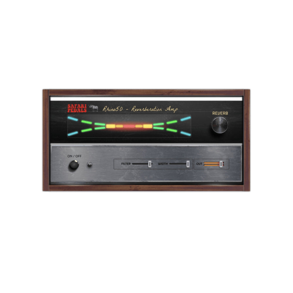 Safari Pedals Rhino Reverb - Vintage HiFi Reverb amp, with a wild twist