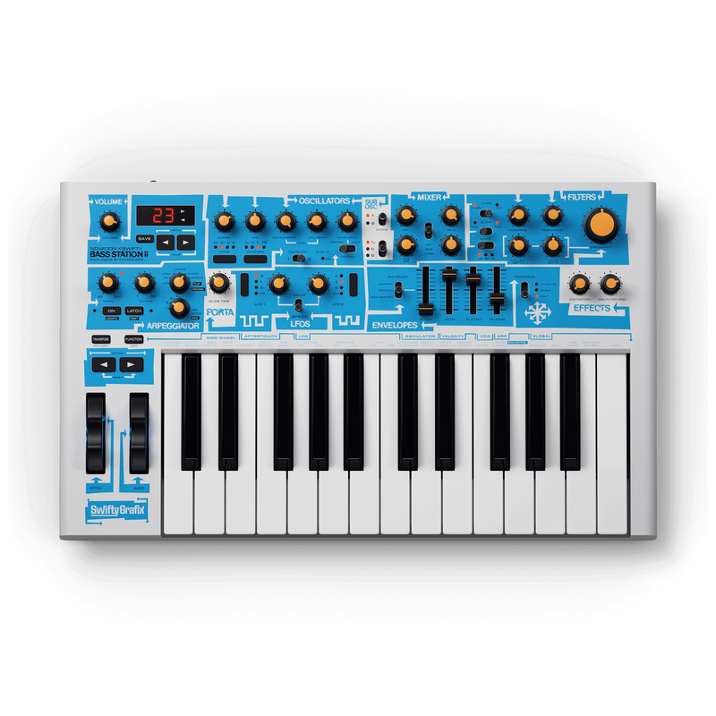 Novation Bass Station 2 Swifty Limited Edition Analog Synth Novation Bass Station 2 Swifty Limited Edition Analog Synth