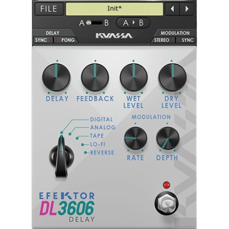 Kuassa Efektor DL3606 Delay