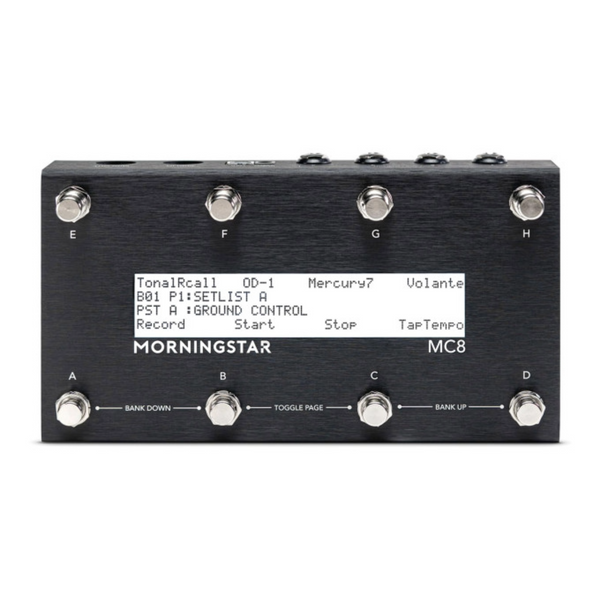Morningstar FX MC8 MIDI Controller Morningstar FX MC8 MIDI Controller